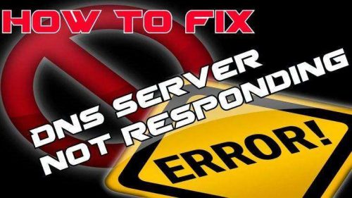 DNS Server Not Responding Error