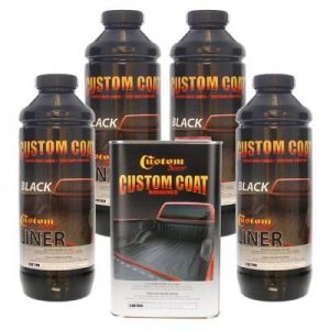 Custom Coat BLACK Spray On Truck Bed Liner
