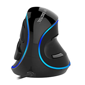 (Best Ergonomic Mouse) J-Tech Digital V628P USB Mouse