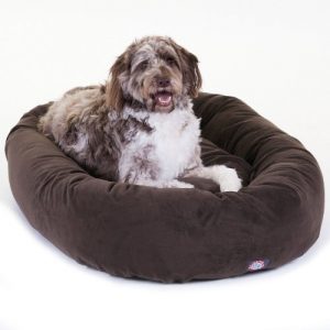 Majestic Pet Suede Dog Bed