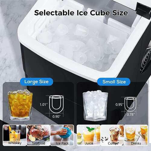 AGLUCKY Ice Maker Review 